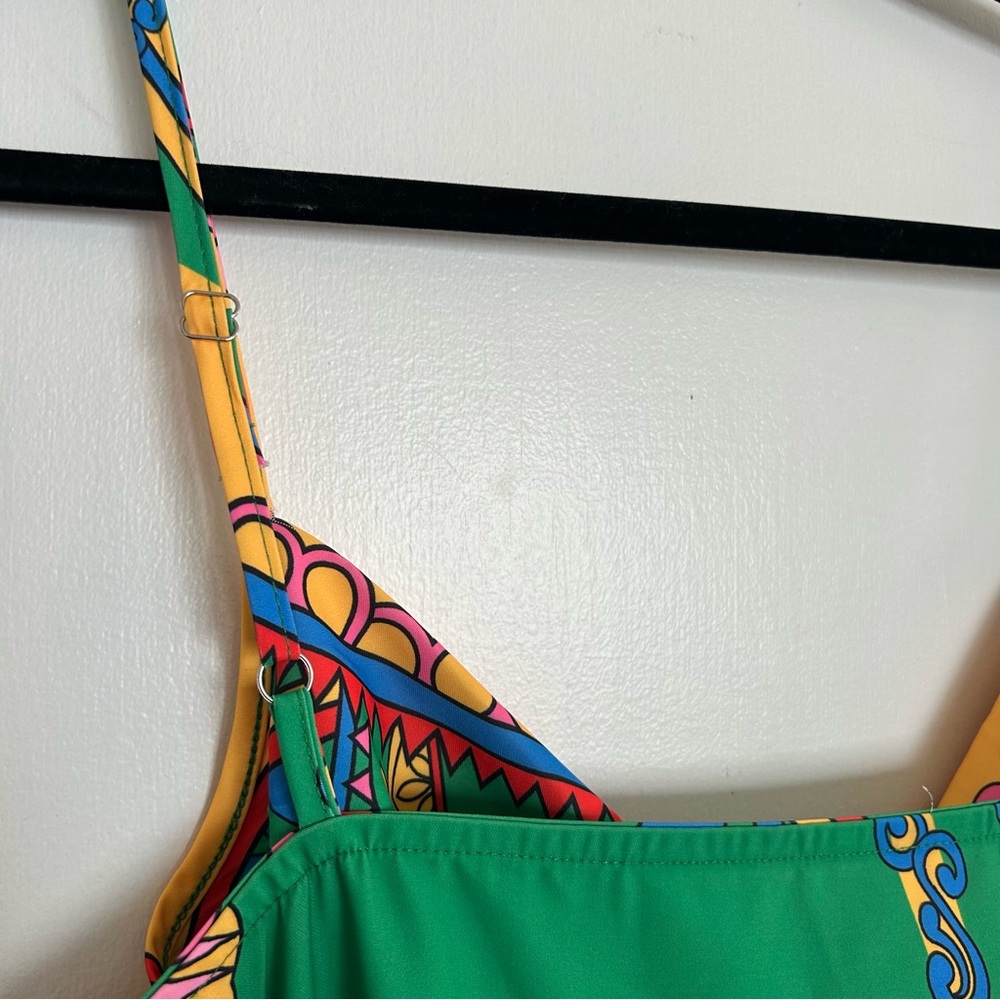 NWT Micas Patterned Cocktail Dress with adjustable straps - Picture 8 of 12